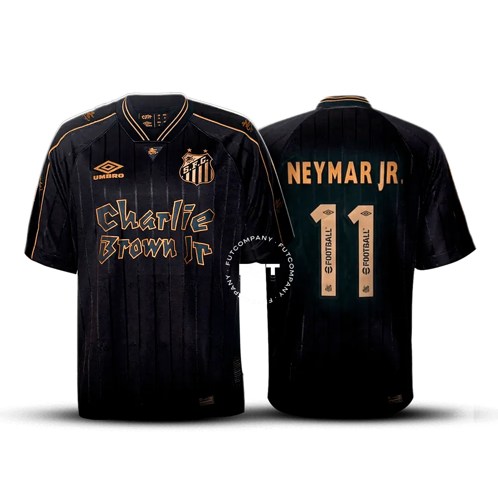 Camisa do Santos 2024/25 CBJR + #11 Neymar Jr