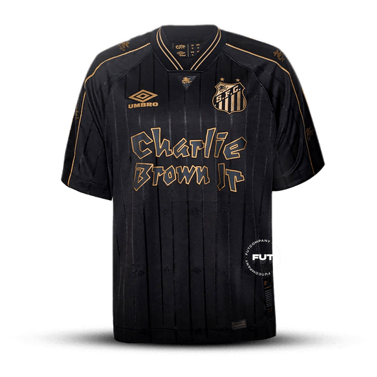 Camisa do Santos FC x Charlie Brown Jr 2024/25 Edição Limitada