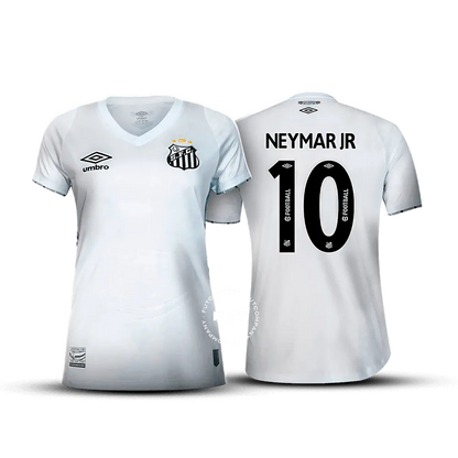 Camisa do Santos Feminina 2024/25 Home + #10 Neymar Jr