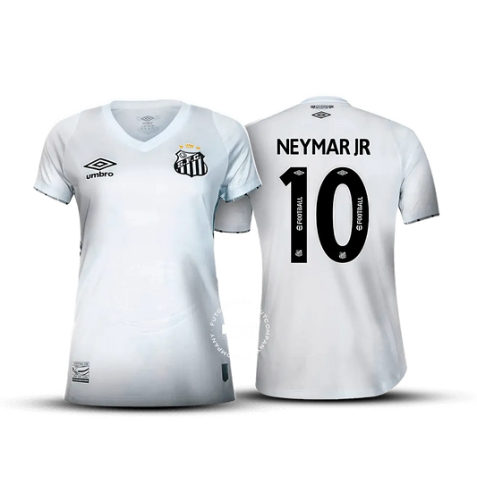 Camisa do Santos Feminina 2024/25 Home + #10 Neymar Jr