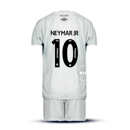 Kit Infantil do Santos 2024/25 Home + #10 Neymar Jr