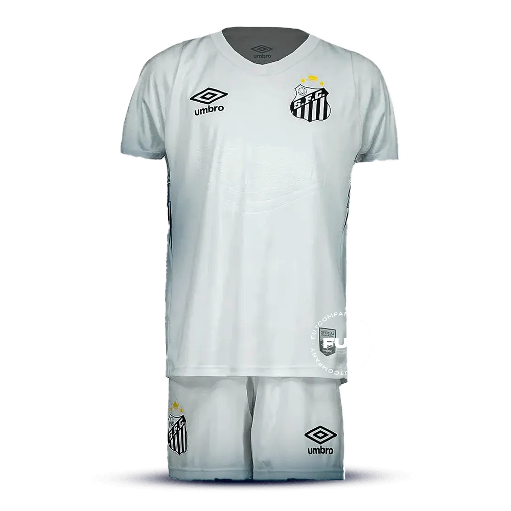 Kit Infantil do Santos 2024/25 Home + #10 Neymar Jr