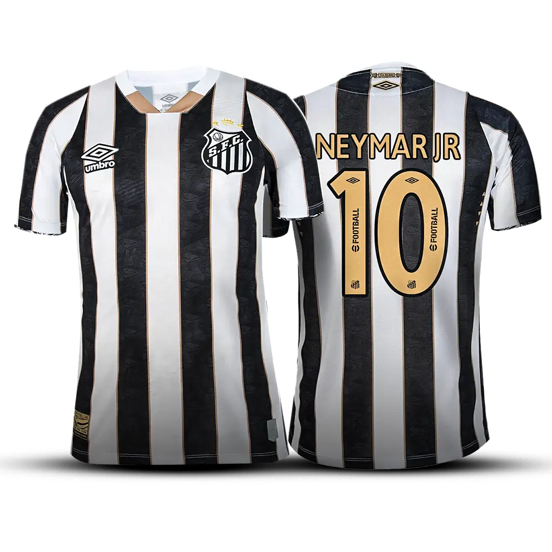 Camisa do Santos 2024/25 Away + #10 Neymar Jr.