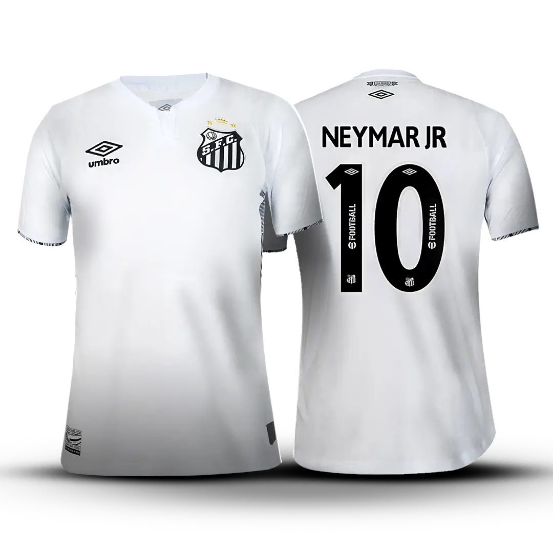 Camisa do Santos 2024/25 Home + #10 Neymar Jr