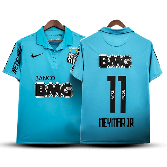 Camisa Retrô Santos 2012/13 Neymar Nike Masculino Azul