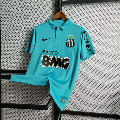 Camisa Retrô Santos 2012/13 Neymar Nike Masculino Azul